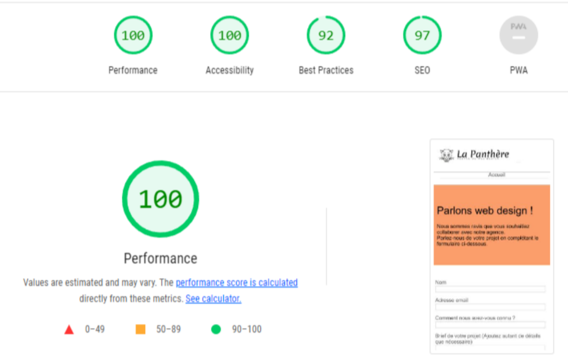 Rapport SEO